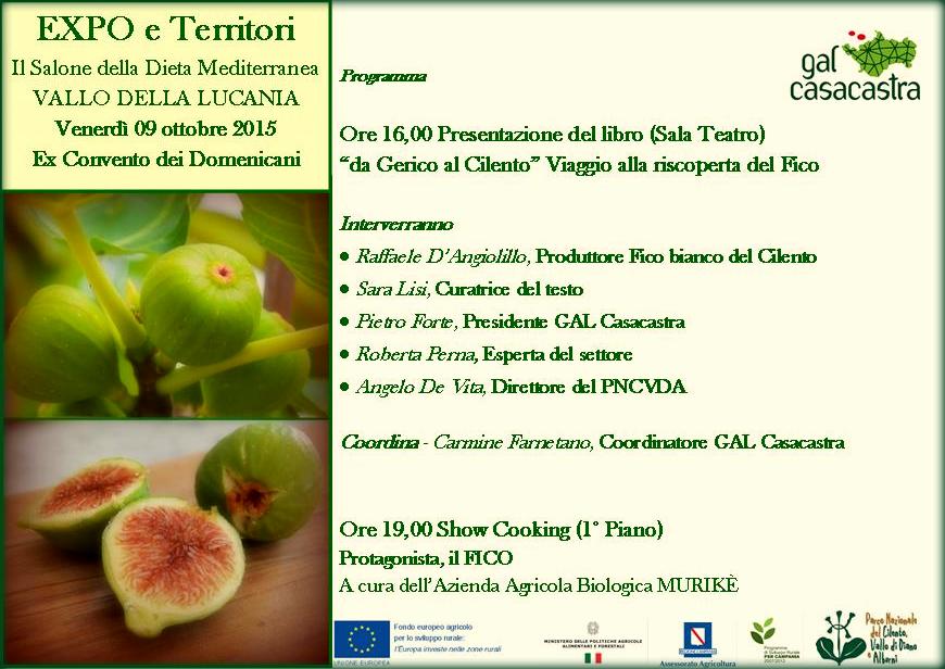 EXPO e Territori – Presentazione del Libro “da Gerico al Cilento” viaggio alla riscoperta del Fico