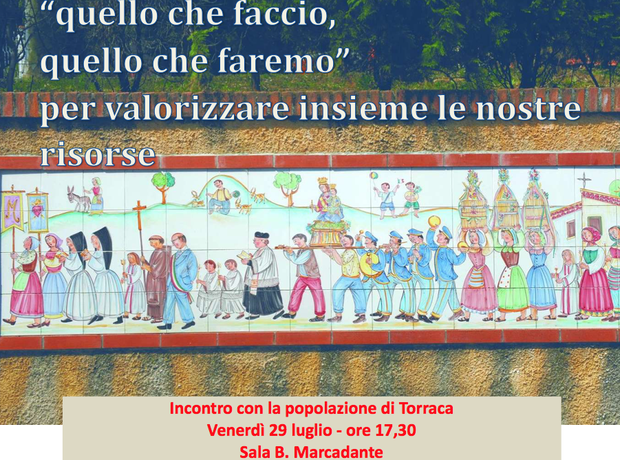 Incontro con la popolazione di Torraca – Misura 19
