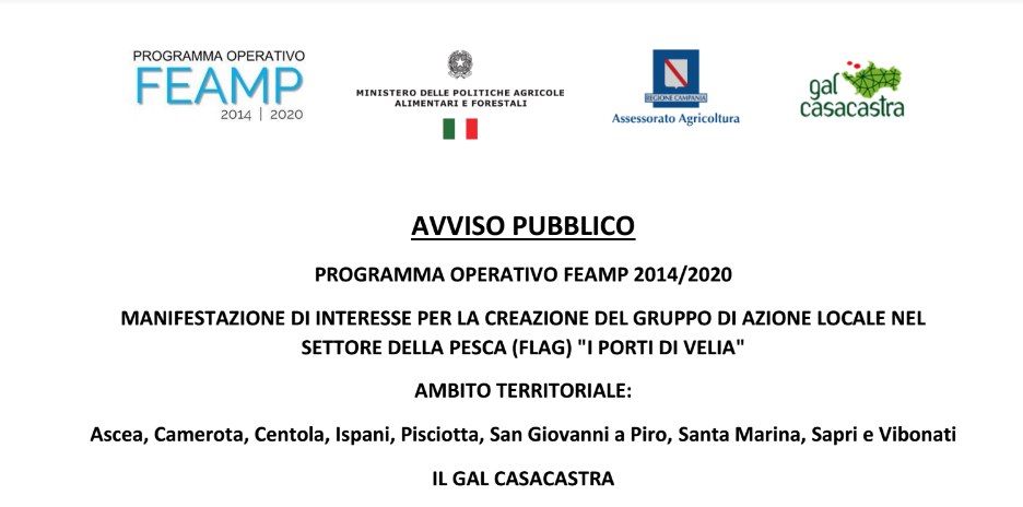 Programma operativo FEAMP 2014/2020