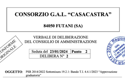 T.I. 4.4.1 GRADUATORIA Bando “Prevenzione dei danni da fauna”